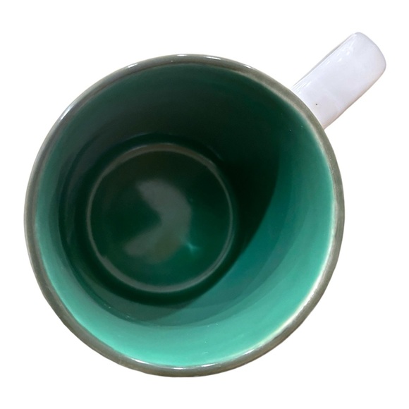 Rae Dunn Irish At Heart White Green Ceramic Mug St. Patrick’s Day - Picture 7 of 10